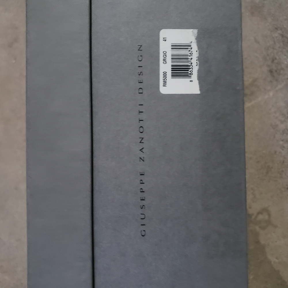 Giuseppe Zanotti Tan and Black Sneakers - Picture 2 of 2